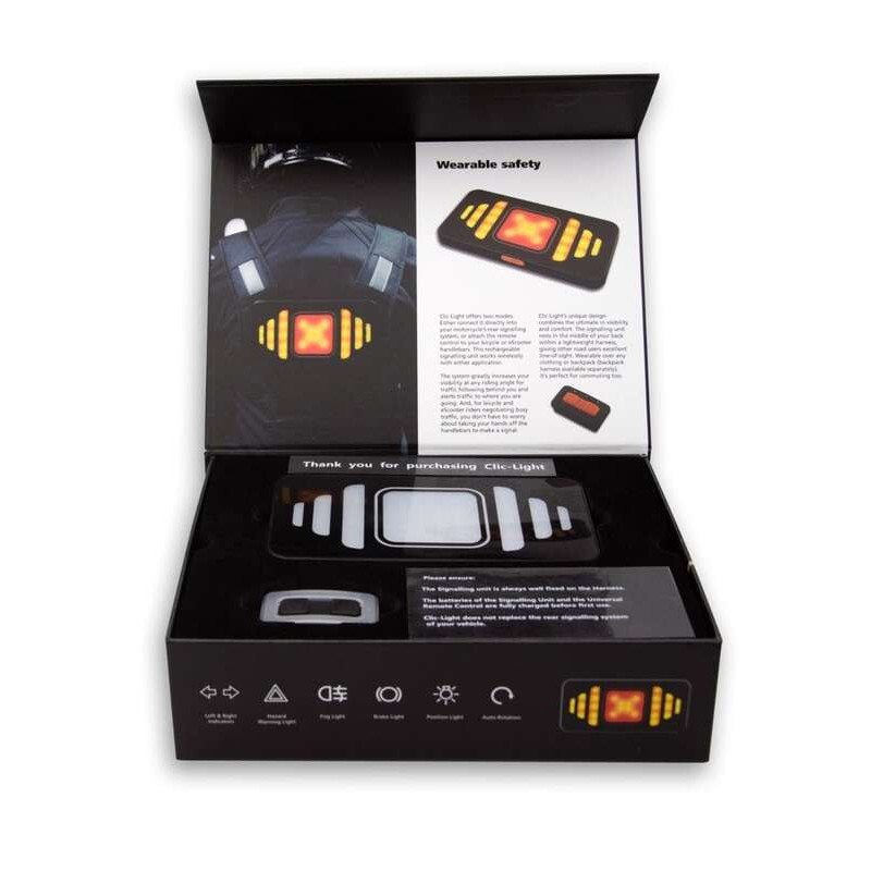 Unidad de señalización CLIC-LIGHT V2 + mando a distancia