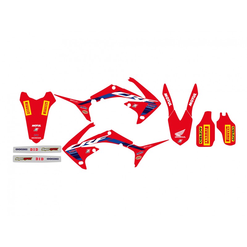 Kit de adhesivos BLACKBIRD Replica Team HRC 22 - Honda CRF250/450