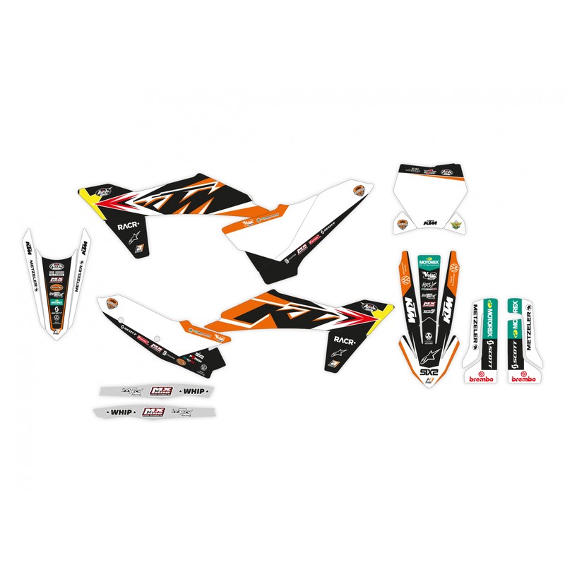 Kit de adhesivos BLACKBIRD Replica Trophy 2022 - KTM SX/SX-F