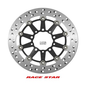 Disco de freno NG BRAKES Race Star redondo flotante
