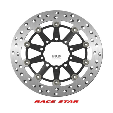 Disco de freno NG BRAKES Race Star redondo flotante