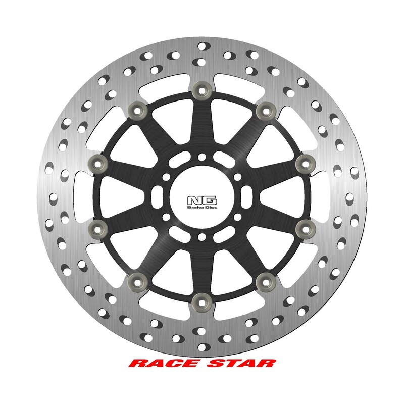 Disco de freno NG BRAKES Race Star redondo flotante