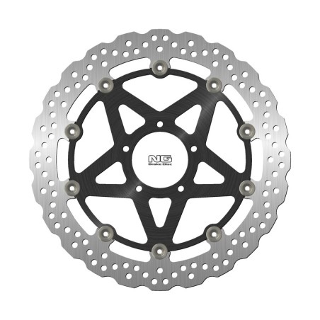 Disco de freno NG BRAKES ondulado flotante