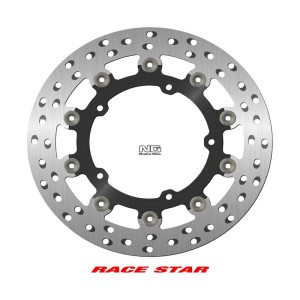 Disco de freno NG BRAKES Race Star redondo flotante