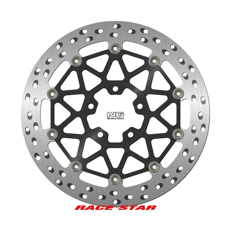 Disco de freno NG BRAKES Race Star redondo flotante