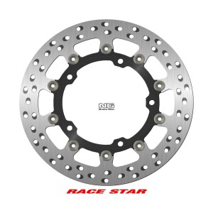 Disco de freno NG BRAKES Race Star redondo flotante