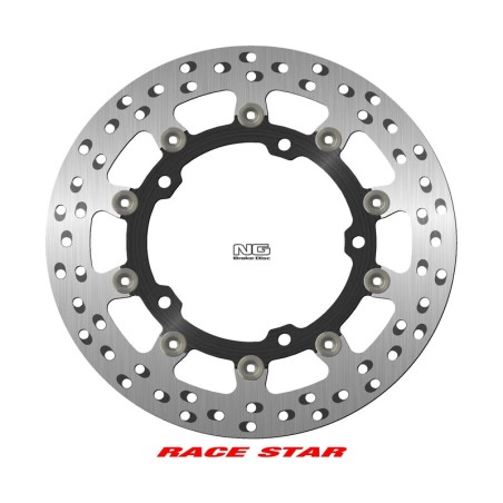 Disco de freno NG BRAKES Race Star redondo flotante