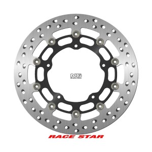 Disco de freno NG BRAKES Race Star redondo flotante