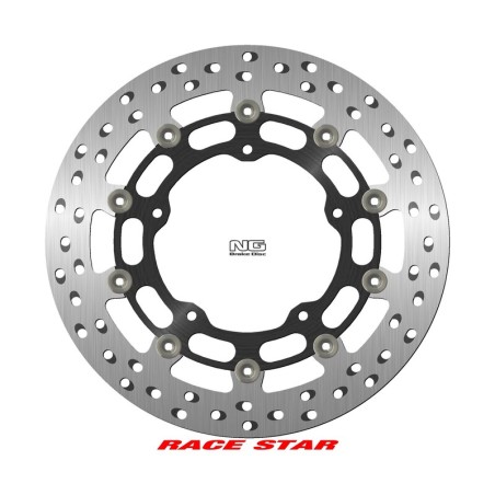 Disco de freno NG BRAKES Race Star redondo flotante
