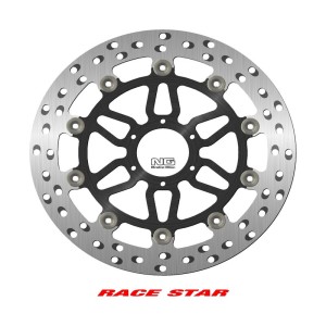 Disco de freno NG BRAKES Race Star redondo flotante