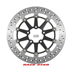 Disco de freno NG BRAKES Race Star redondo flotante