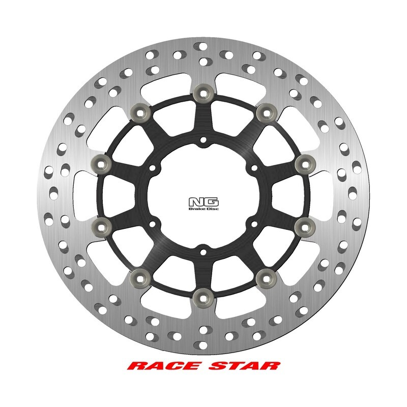 Disco de freno NG BRAKES Race Star redondo flotante