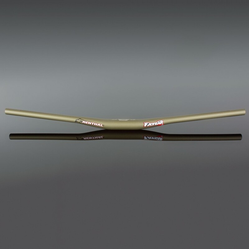 Manillar RENTHAL CYCLE Fatbar Ø35 H10mm Aluminio Oro