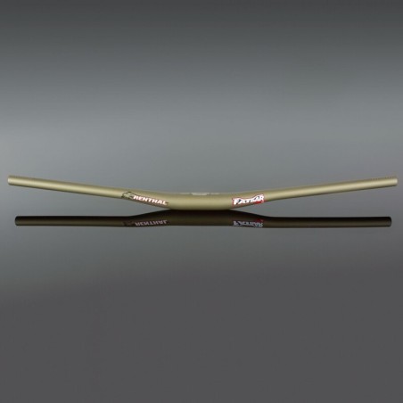 Manillar RENTHAL CYCLE Fatbar Ø35 H10mm Aluminio Oro