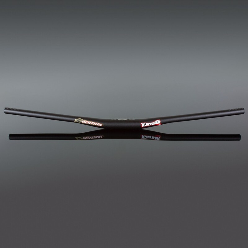 Manillar RENTHAL CYCLE Fatbar Ø35 H10mm Aluminio Negro