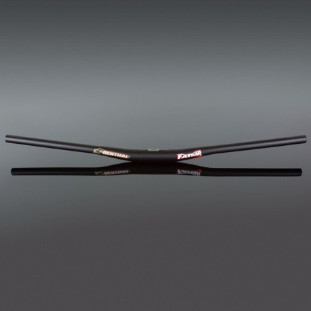 Manillar RENTHAL CYCLE Fatbar Ø35 H10mm Aluminio Negro