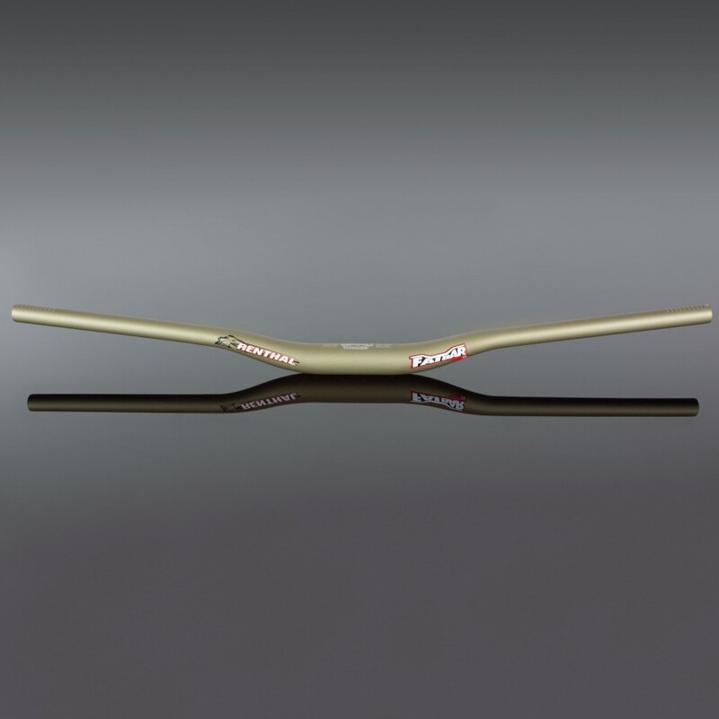 Manillar RENTHAL CYCLE Fatbar Ø35 H20mm Aluminio Oro
