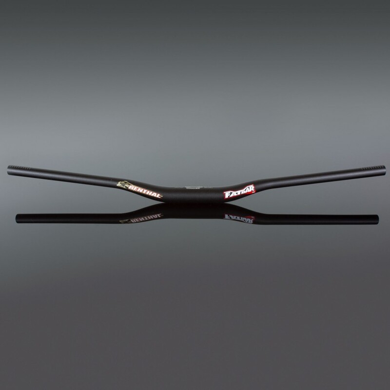 Manillar RENTHAL CYCLE Fatbar Ø35 H20mm Aluminio Negro