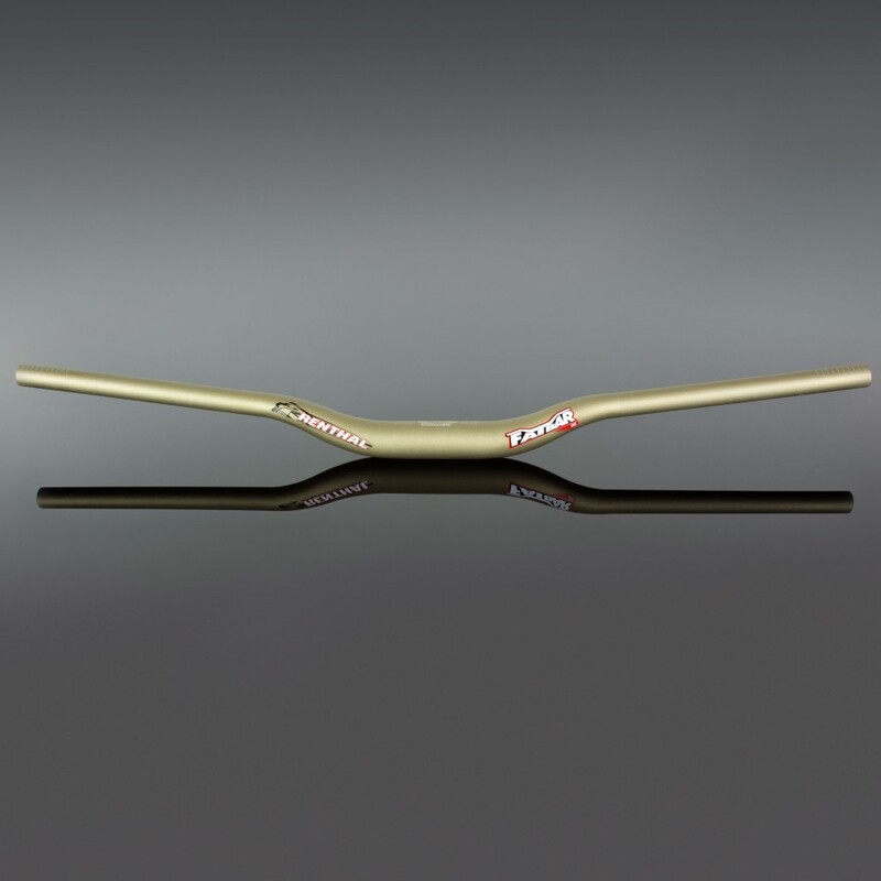 Manillar RENTHAL CYCLE Fatbar Ø35 H30mm Aluminio Oro
