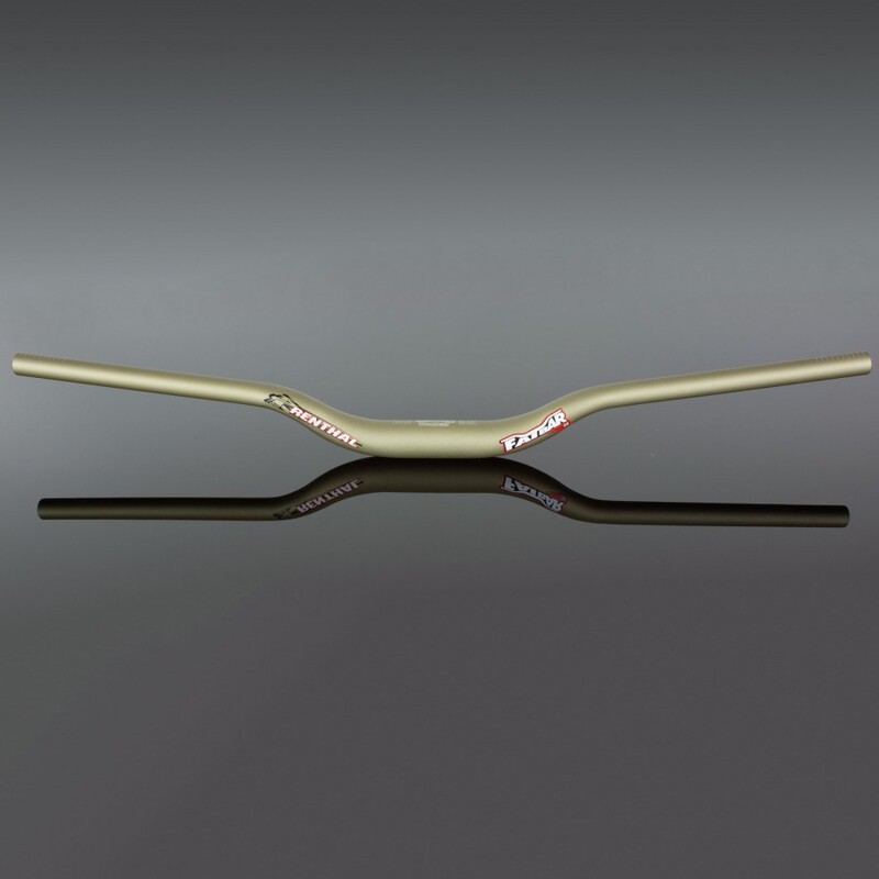 Manillar RENTHAL CYCLE Fatbar Ø35 H40mm Aluminio Oro