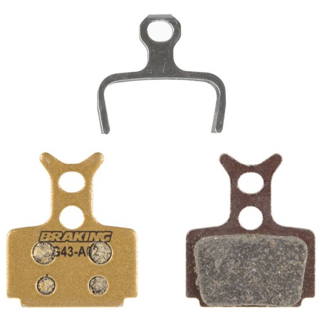 Pastillas de freno bici BRAKING Carbo-Metálicas