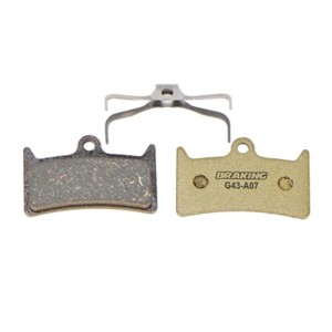 Pastillas de freno bici BRAKING Carbo-Metálicas