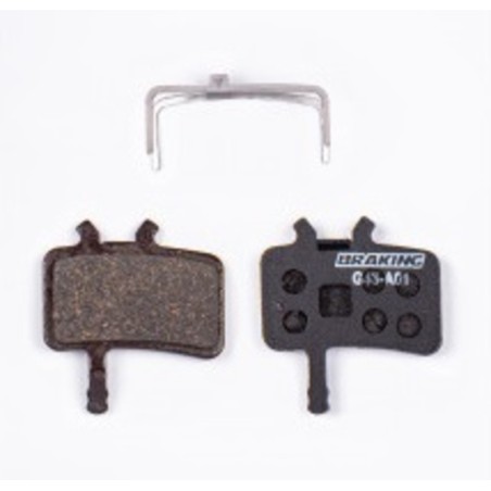 Pastillas de freno bici BRAKING Orgánicas