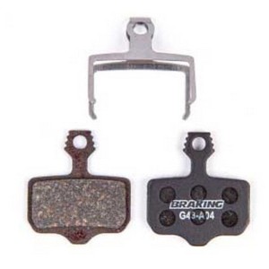 Pastillas de freno bici BRAKING Orgánicas