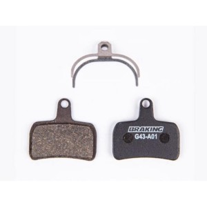 Pastillas de freno bici BRAKING Orgánicas