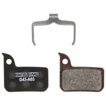 Pastillas de freno bici BRAKING Orgánicas