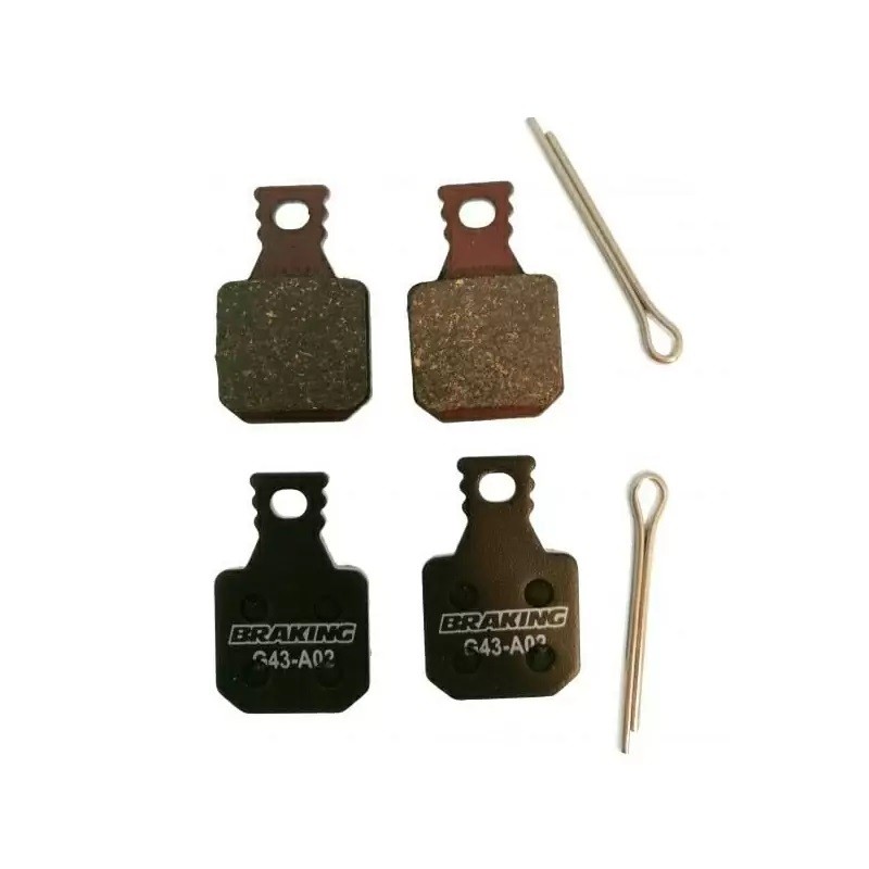 Pastillas de freno bici BRAKING Orgánicas