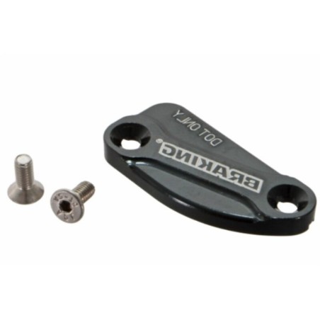 Tapa y tornillería para bomba de freno BRAKING Incas 2.0 izquierda