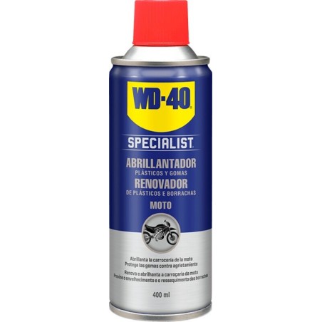 Spray abrillantador para plásticos WD-40 de silicona 400ml