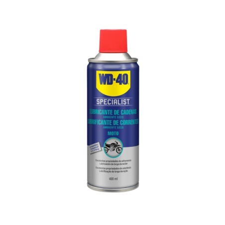 Lubricante de cadena WD-40 Specialist Moto condiciones secas - Spra...
