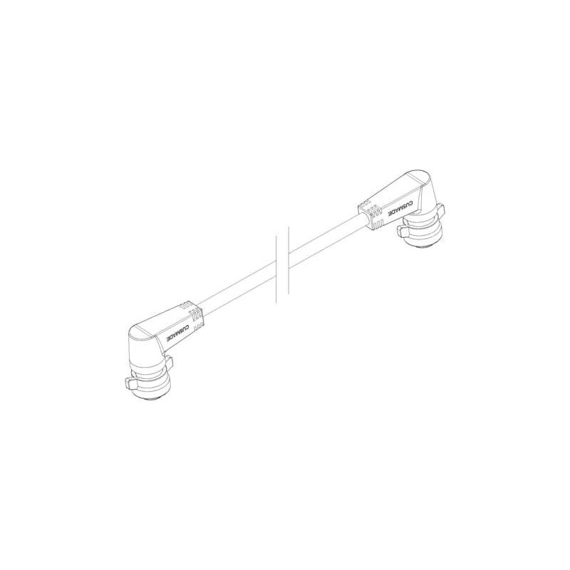 Cable 700mm para batería auxiliar POLINI E-Bike