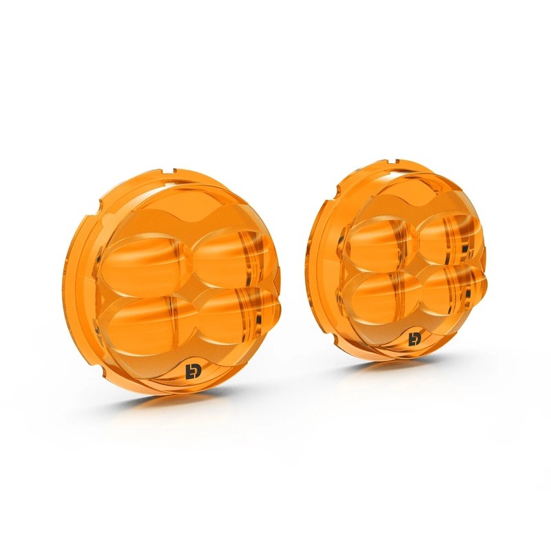 Kit de lentes para faros antiniebla DENALI D3 - Ámbar