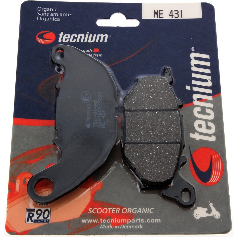 Pastillas de freno TECNIUM Scooter orgánicas - ME431