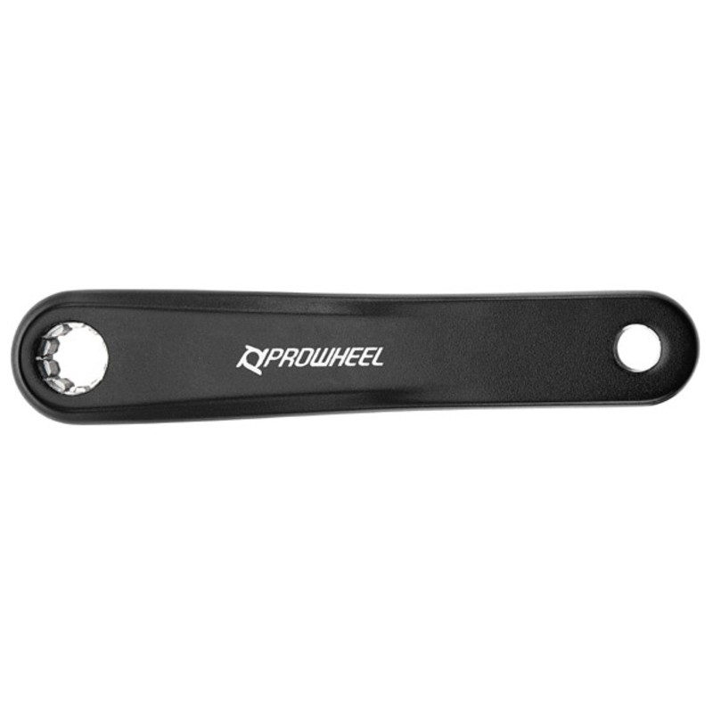 Biela derecha PROWHEEL E-Bike aluminio 175mm ISIS - Bosch / Bafang ...