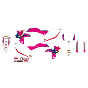 Kit de adhesivos BLACKBIRD Retrò Yamaha