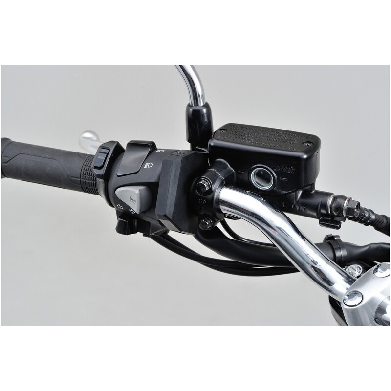 Fuente de alimentación USB DAYTONA Slim (2 entradas) - manillar Ø22...