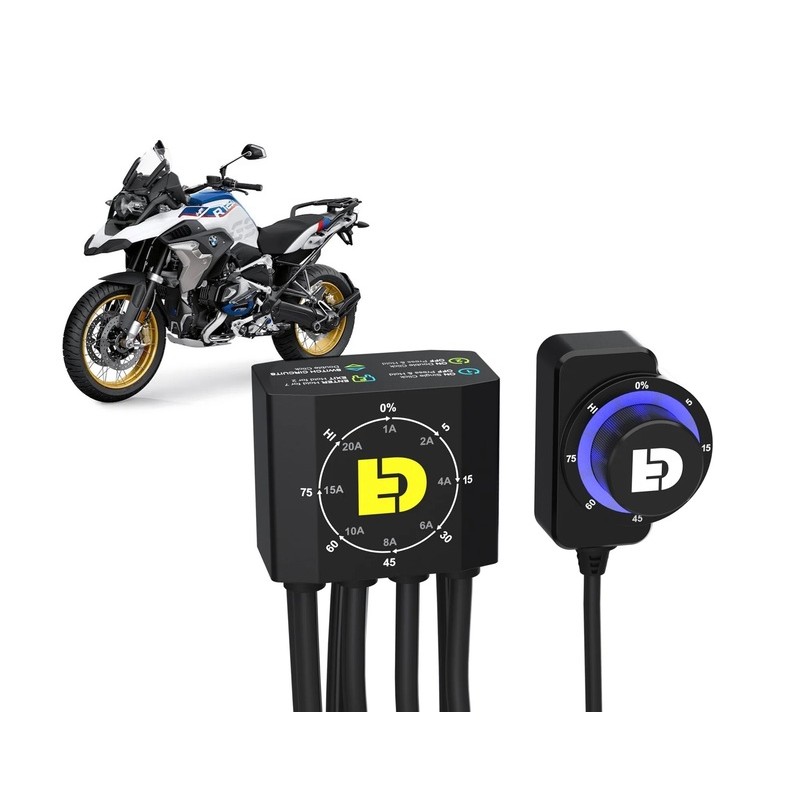 Controlador de iluminación DENALI DialDim - BMW R1250GS