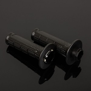 Puños RENTHAL MX R-Works Lock-On UltraTacky™ Tapered - cuadradillo
