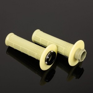 Puños RENTHAL MX R-Works Lock-On Aramid Tapered - cuadradillo