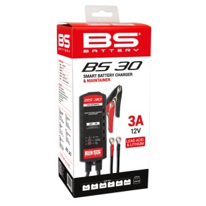 Cargador de bateria inteligente BS Battery BS30 - 12V 3A
