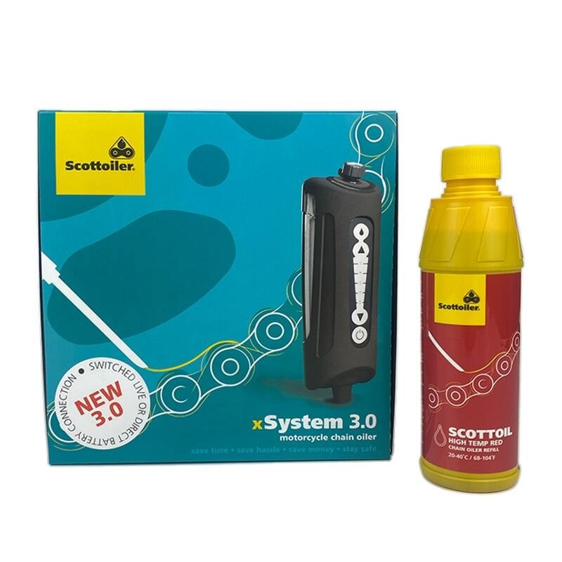 Sistema de lubricación SCOTTOILER xSystem 3.0 + Lubricante High-Tem...