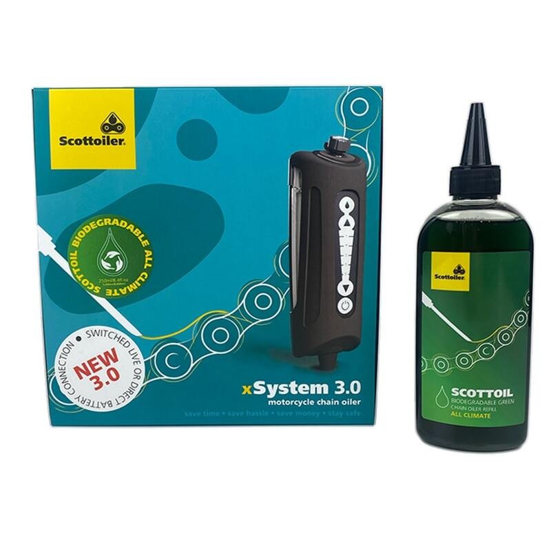 Sistema de lubricación SCOTTOILER xSystem 3.0 + Lubricante All Clim...