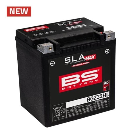 Batería BS BATTERY SLA Max sin mantenimiento activada en fábrica - ...