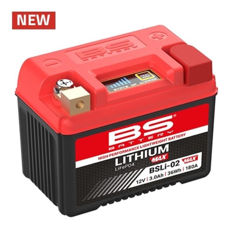 Batería de litio BS BATTERY Lithium-Iron-Phosphate - BSLi-02 MAX