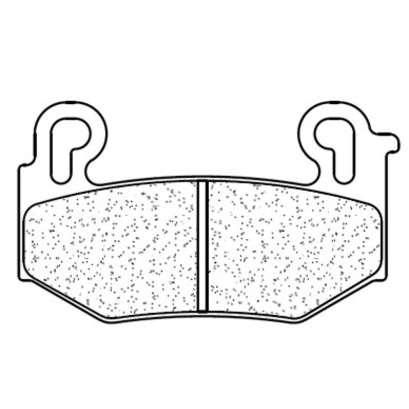 Pastillas de freno sinterizadas CL BRAKES - 1280A3+