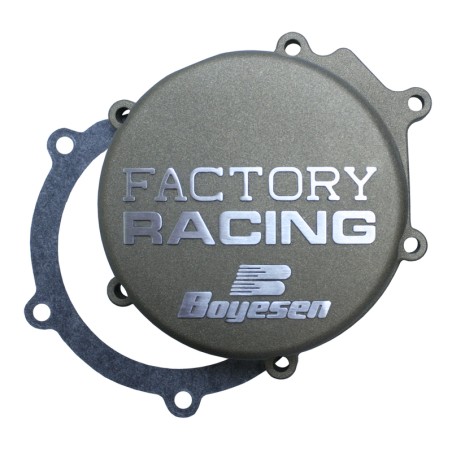 Tapa de encendido BOYESEN Factory Racing aluminio - Acabado magnesio